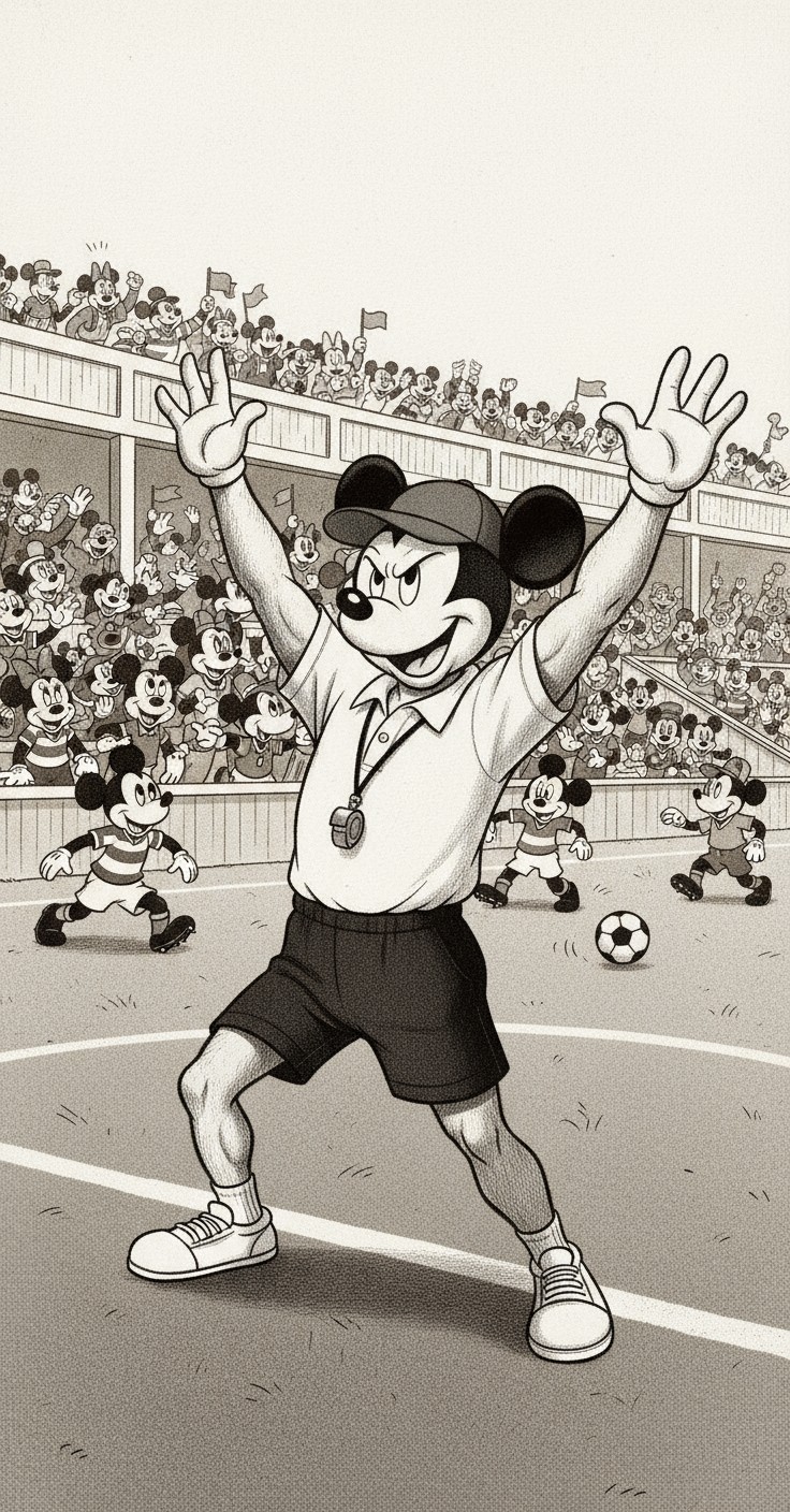 Mickey's Winning Goal