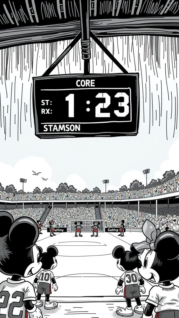 Mickey Scores the Winning Goal!