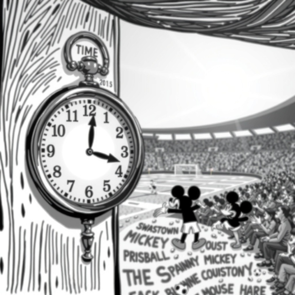 Mickey's Winning Goal in the Final Moments