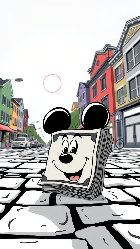 Dancing Dollar Delights in Cartoon City!