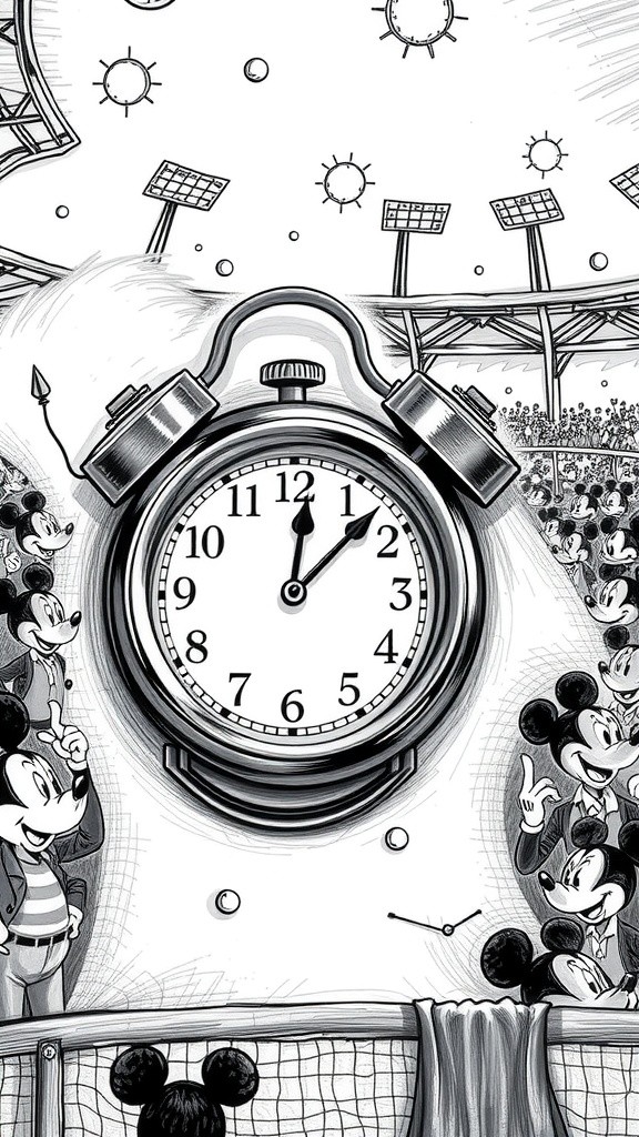 Mickey's Game-Winning Goal!
