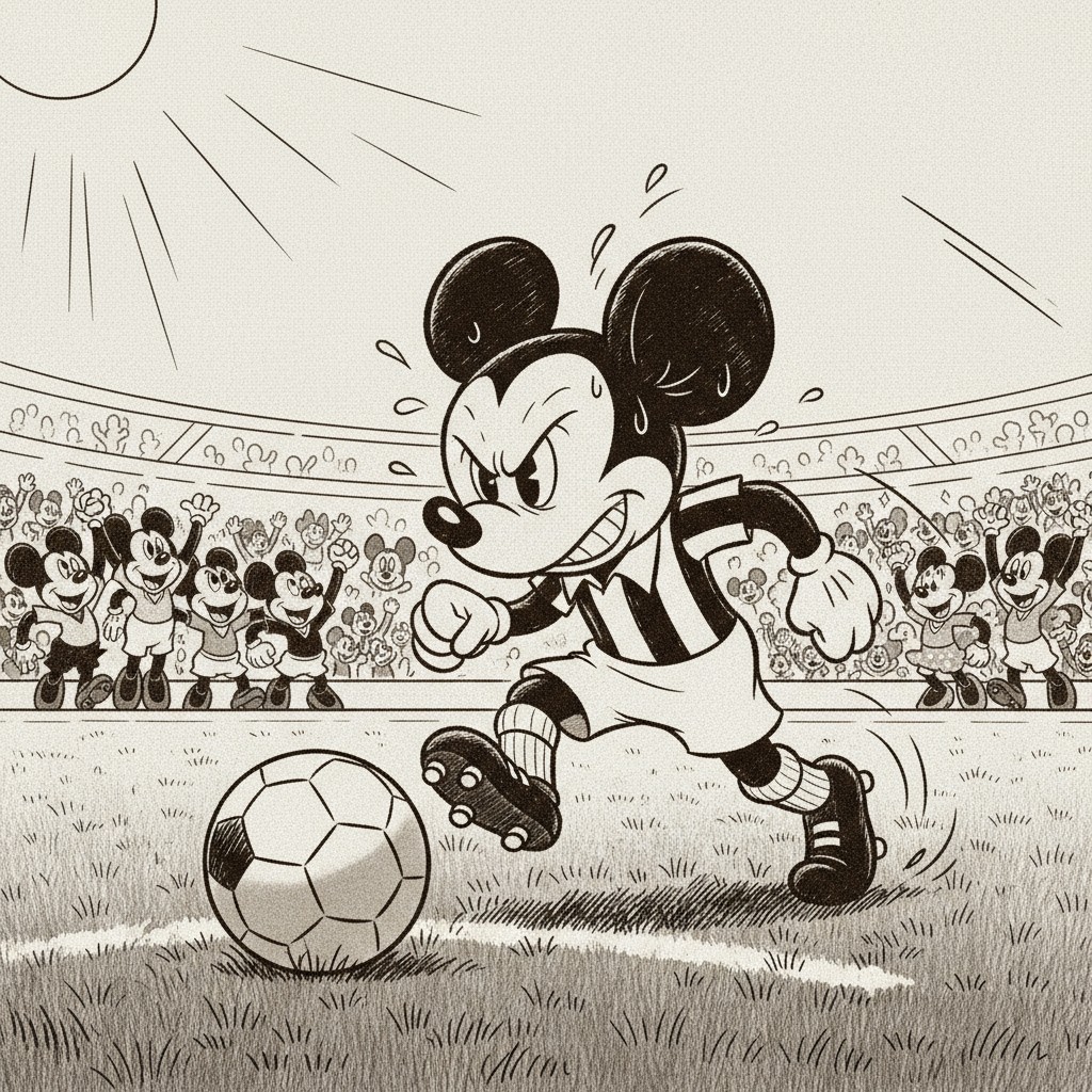 A Glorious Victory: Mickey's Moment of Triumph