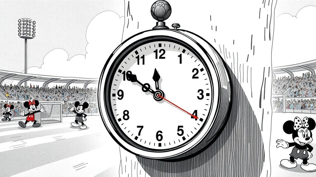 Mickey's Winning Goal in the Final Moments