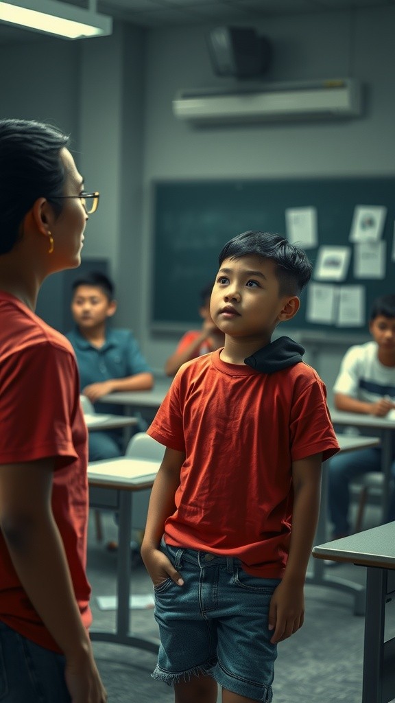 Anak Kecil dan Sekolah Pencuri