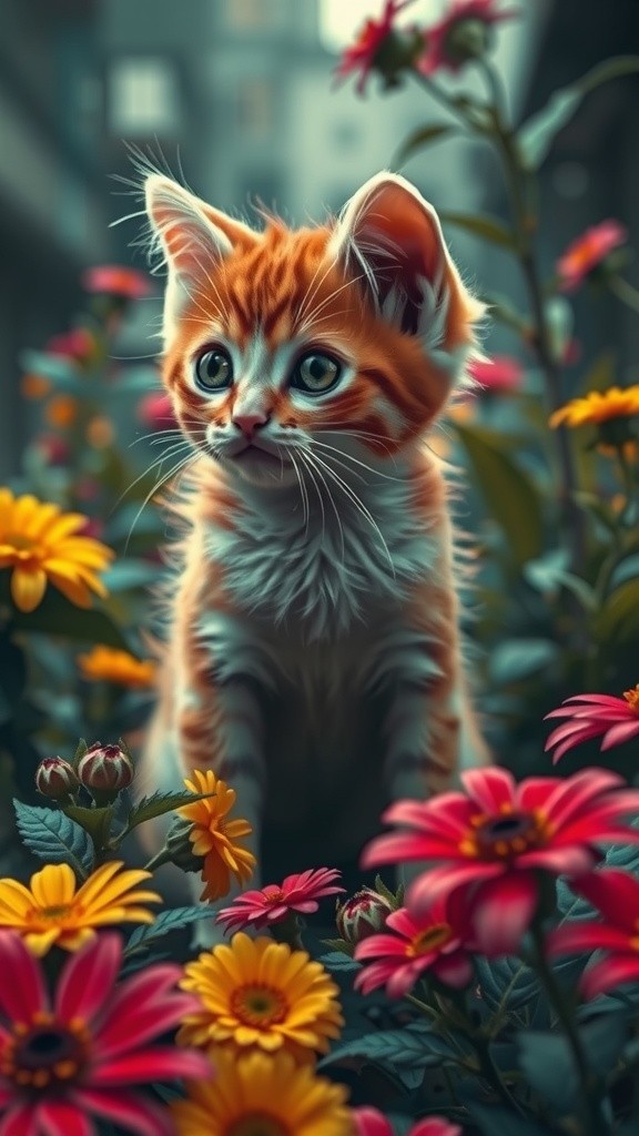 Mochi Si Anak Kucing dan Petualangan Mencari Induknya