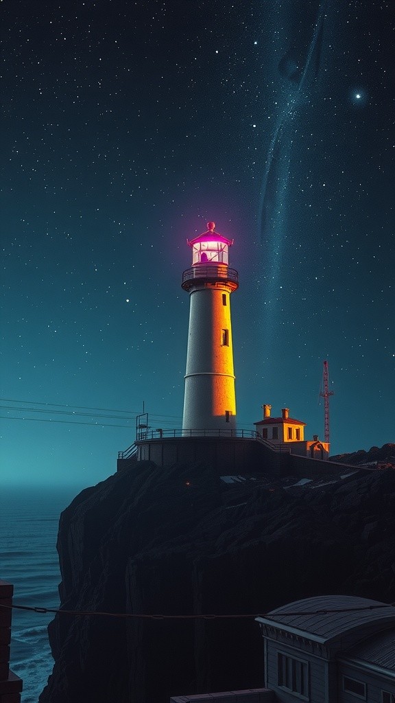 Storm's Fury: A Beacon Keeper's Vigil