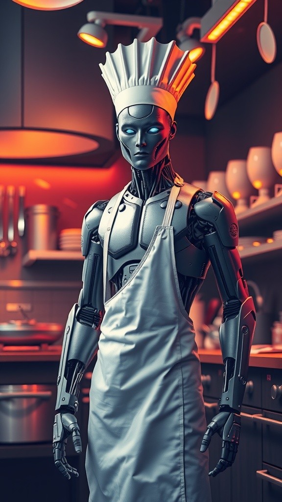 Robot Chef's Wacky Culinary Creations