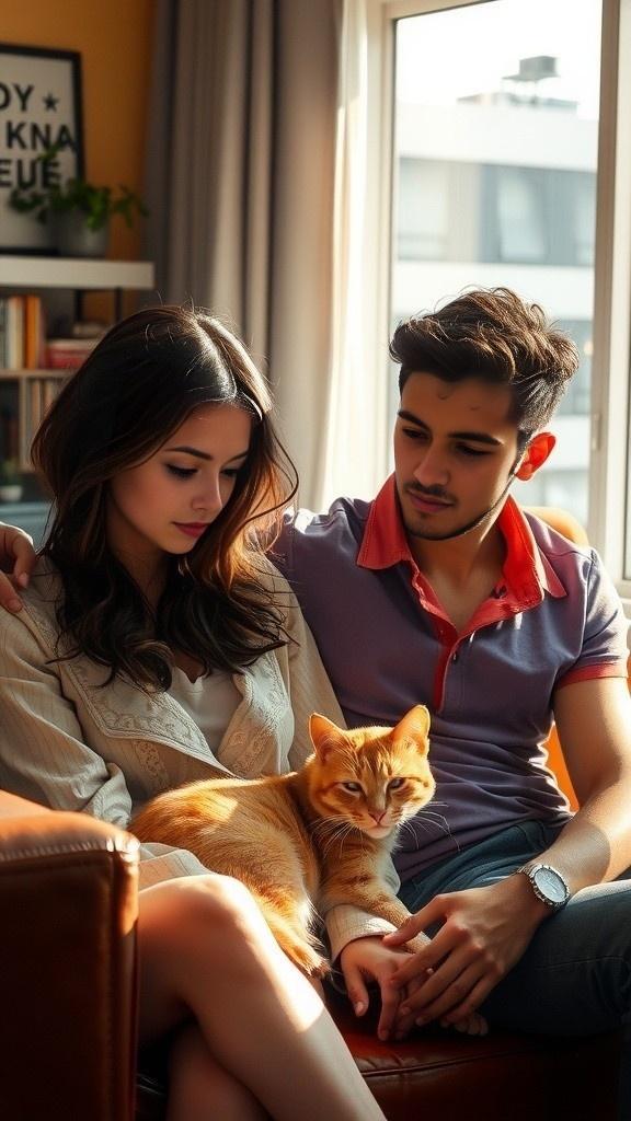 The Charm of Cats: A Dialogue Between Friends
