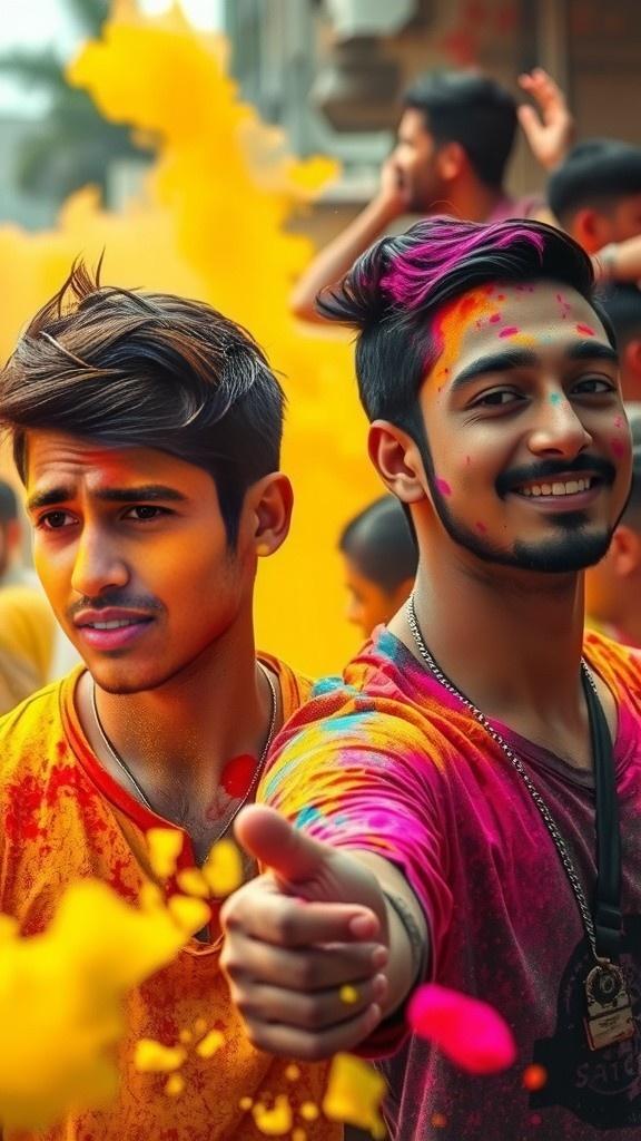 गप्पू का हरा भूत बनना: पप्पू की होली शरारत