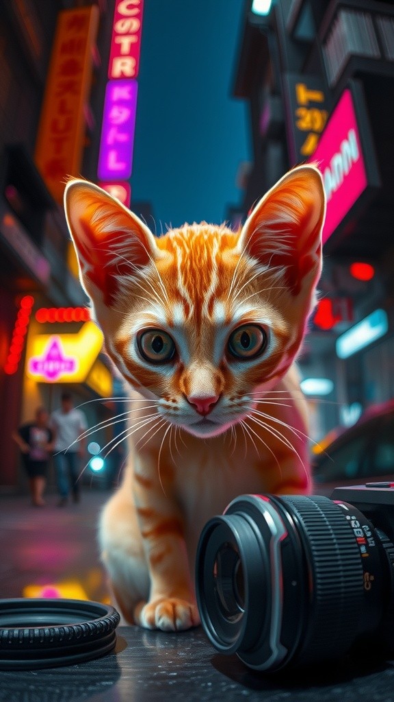 Kucing dan Kamera: Momen Lucu yang Tak Terduga