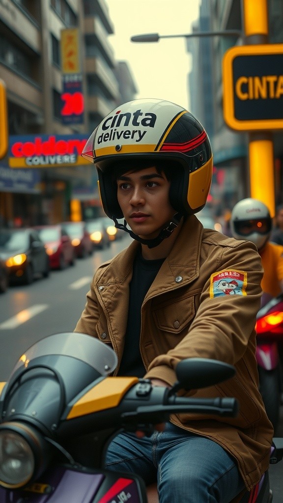 Cinta Delivery: Keceriaan dan Kesalahan yang Konyol