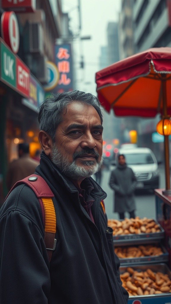 বাদাম বিক্রেতার সাহসিকতা
