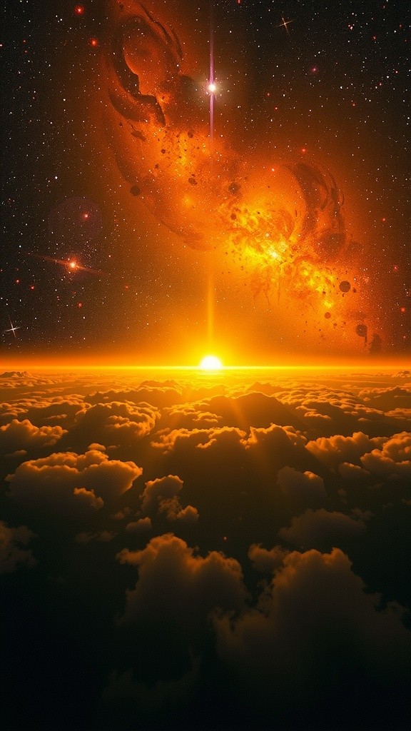 The Eternal Flame: Birth of Chaos and Creation