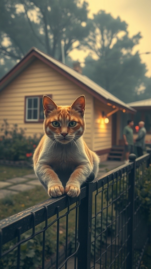 Kucing Bicara, Tetangga Kaget!