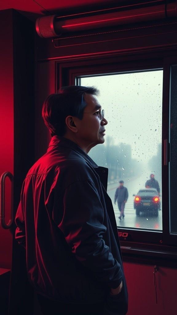 Neon Shadows: A Bladerunner Noir