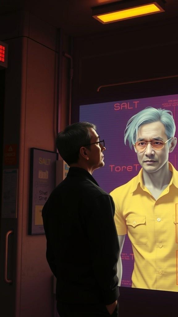 Neon Shadows: A Bladerunner Tale