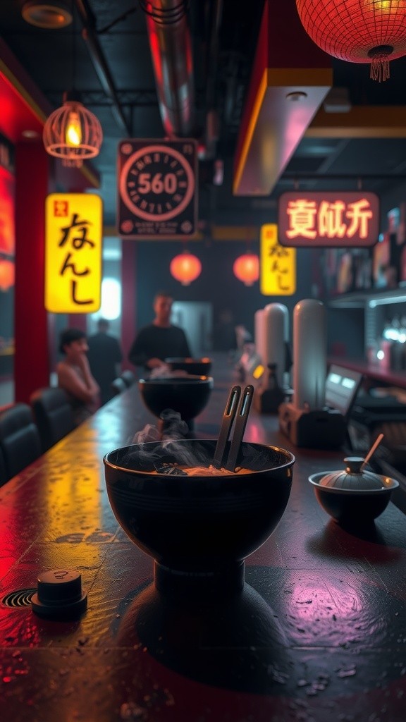 Neon Shadows: A Bladerunner Noir