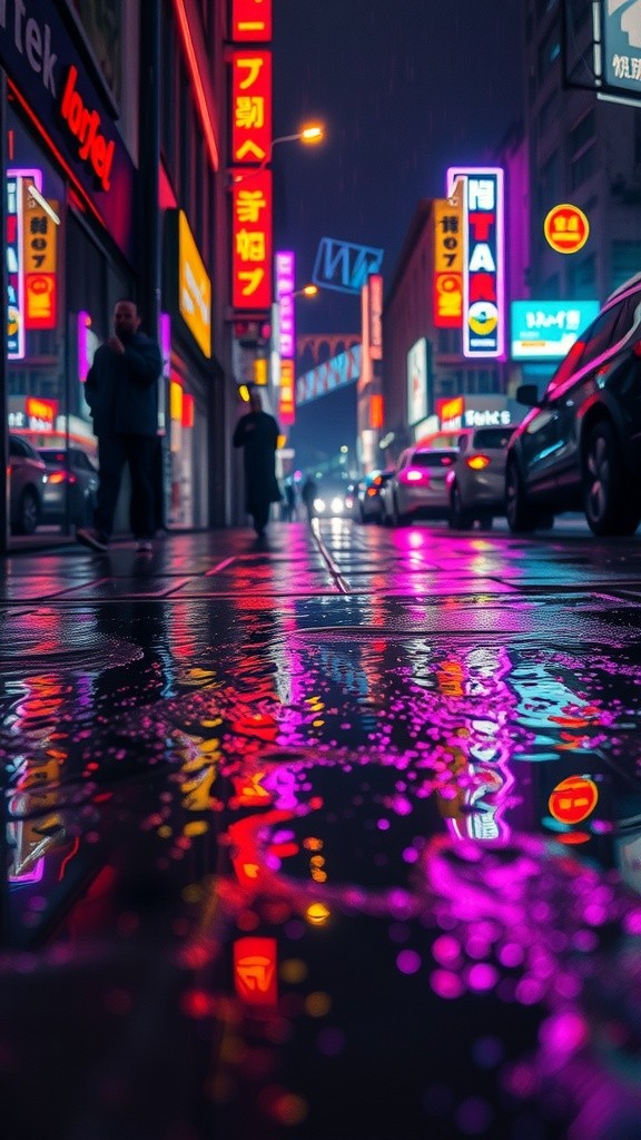 Neon Shadows: A Bladerunner Tale