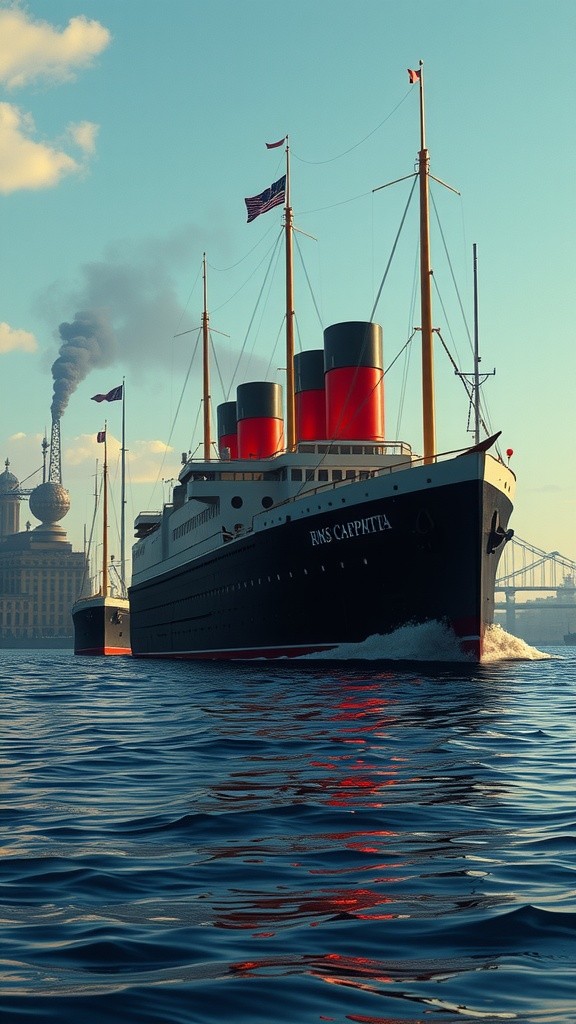 Kapal RMS Carpathia Menyelamatkan Penyintas Titanic