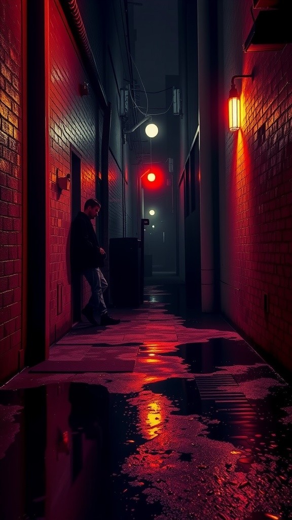 Shadows of Replicants: A Dystopian Crime Tale