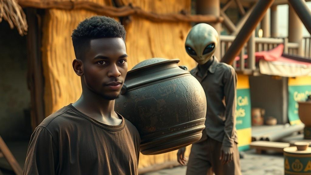 Tukang Bakso Alien: Viral karena Bakso Sakti!