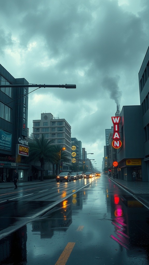 Neon Shadows: A Bladerunner Tale