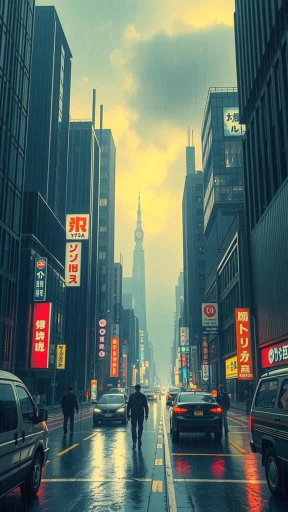 Neon Shadows: Crime in a Bladerunner World