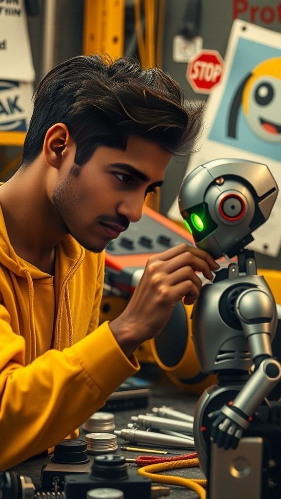 Robi Si Robot Takut Gelap