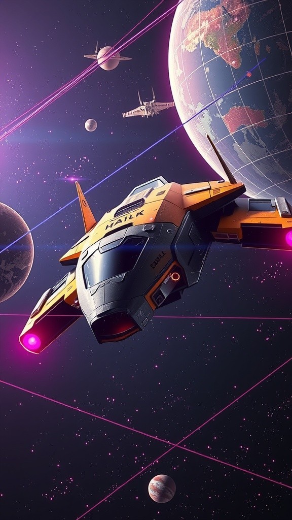 Captain Whiskers and the Hyper Space Mission
