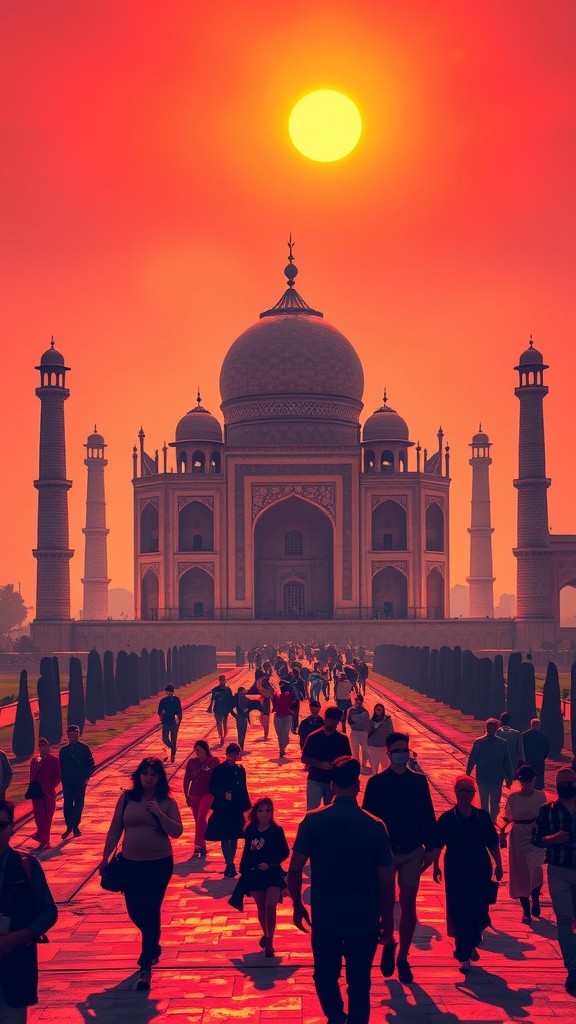 James Bond Pursues Thief at Taj Mahal