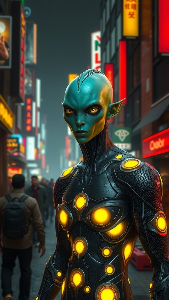 Zorvath Si Alien Jadi Driver Ojek Online