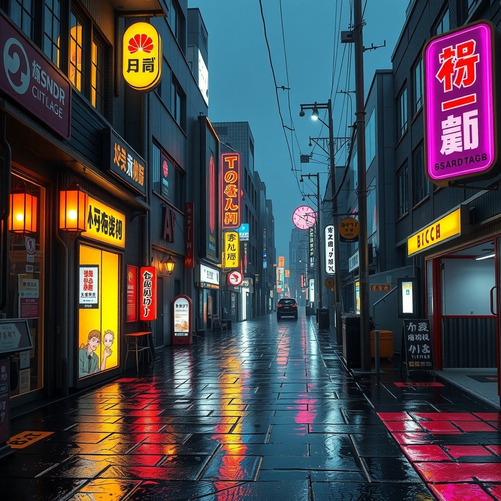 Neon Shadows: A Bladerunner Crime Saga