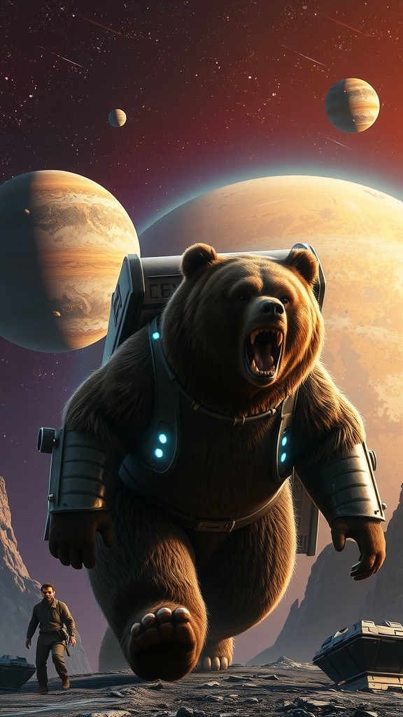 Spider-Man's Bear-y Space Adventure!