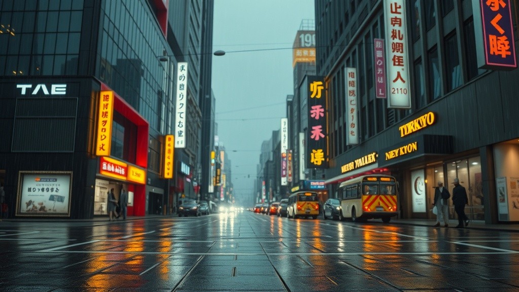 Neon Shadows: A Bladerunner Odyssey