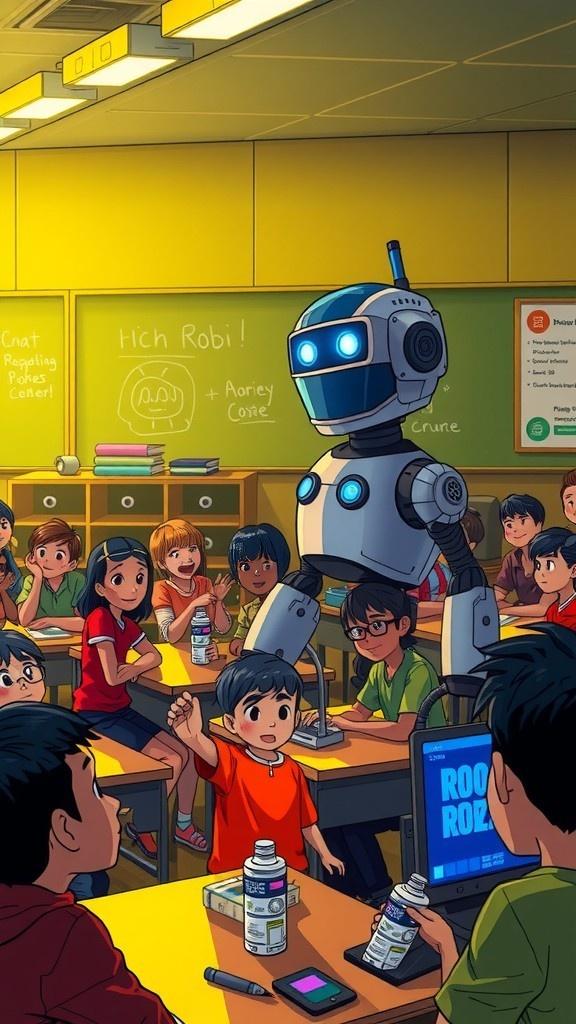 Persahabatan di Balik Pertarungan Robot