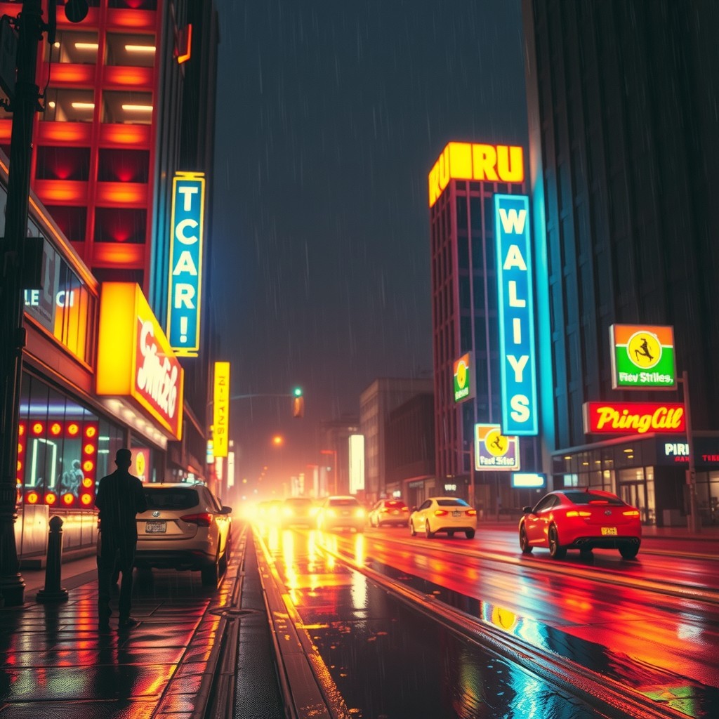 Neon Shadows: A Bladerunner Chronicles