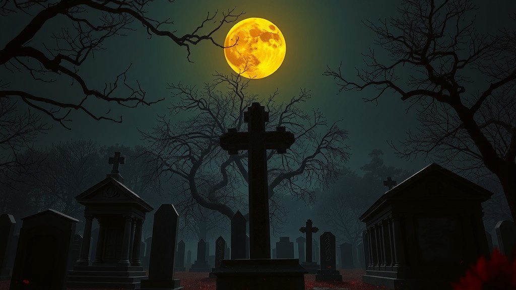 Ritual in the Graveyard: A Dark Summoning