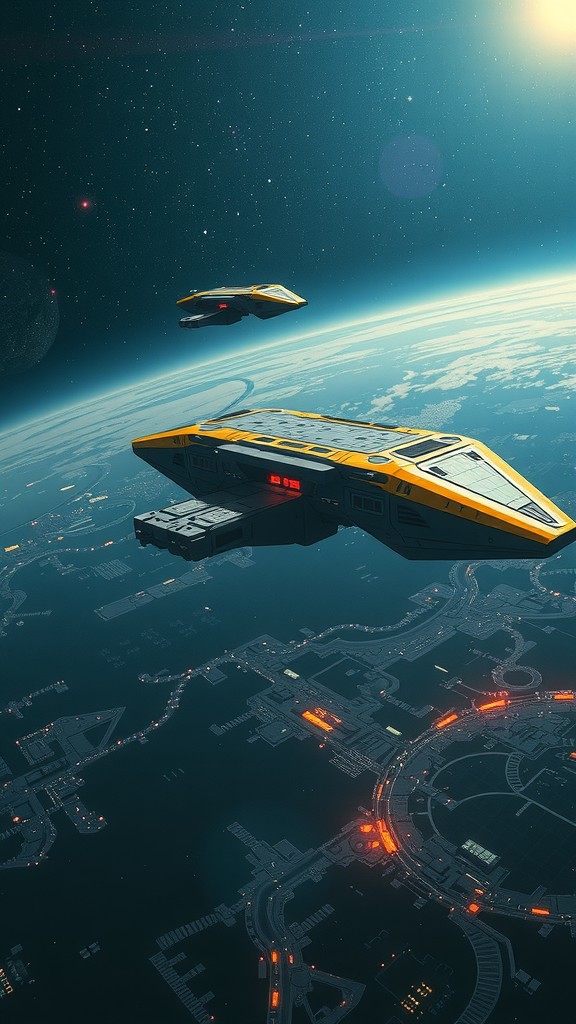 Star-Crossed in Space: A Cosmic Tale of Love and Rivalry