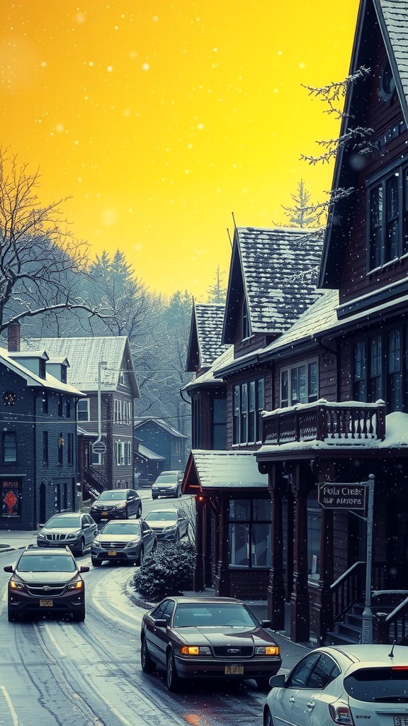 Winter Wonderland: Snowfall and Christmas Cheer