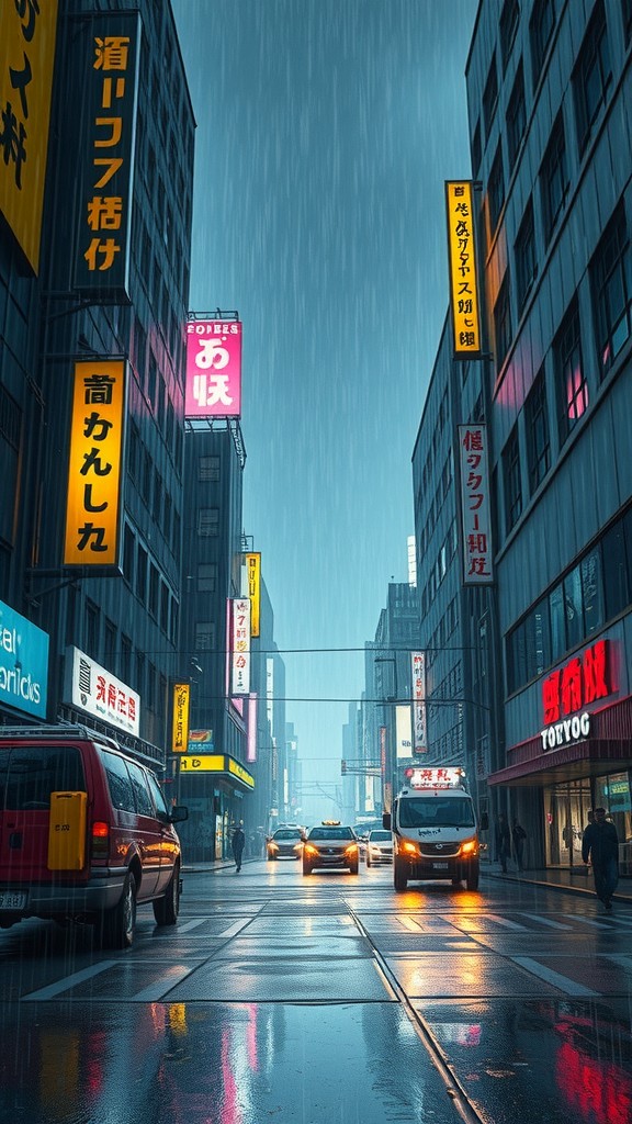 Neon Shadows: A Bladerunner Crime Saga