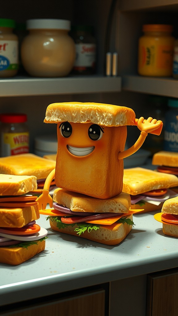 Charlie: The Space-Bound Sandwich!