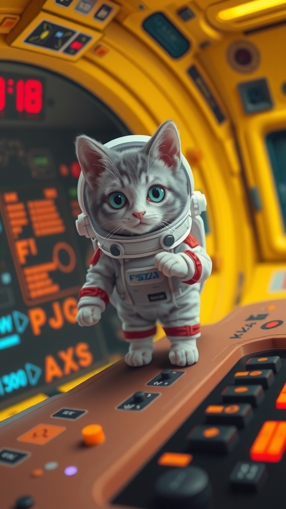Miu: Kucing Astronot Pertama