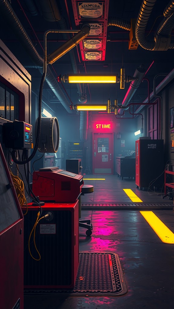 Escape the Lab: A Journey of Shadows and Light