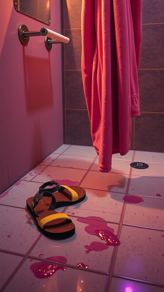 Protect Your Feet: Why Sandals Matter in the Bathroom!
