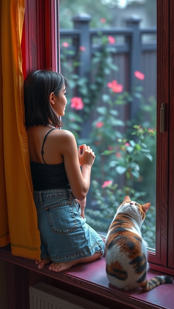 Mira: The Cat's Vigil at the Station