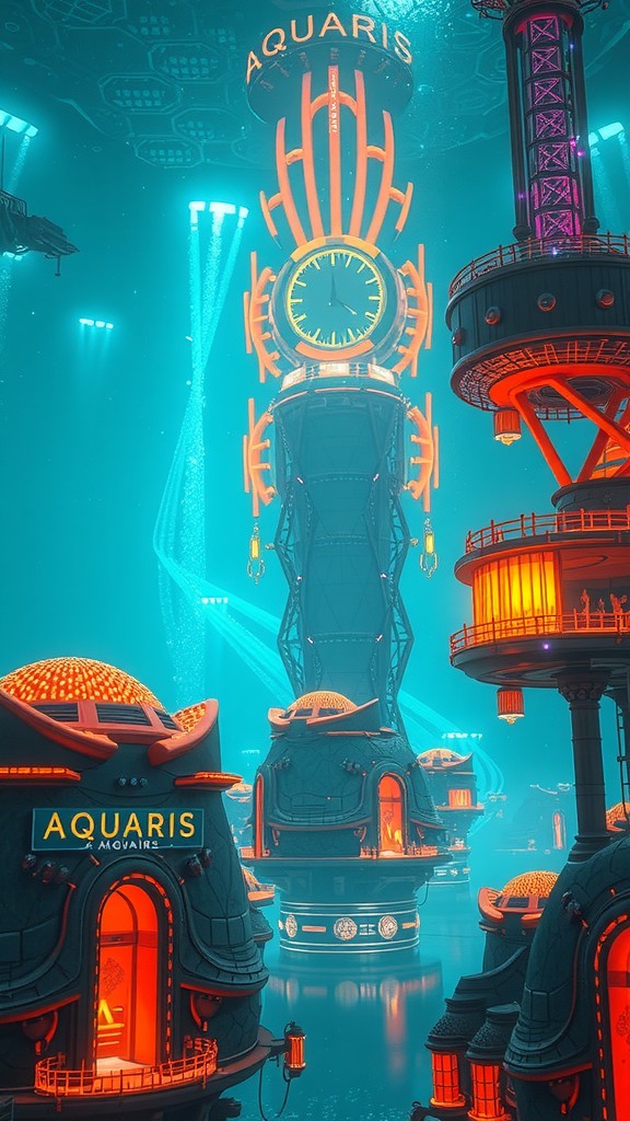 Aquaris: Kota Bawah Laut yang Hidup