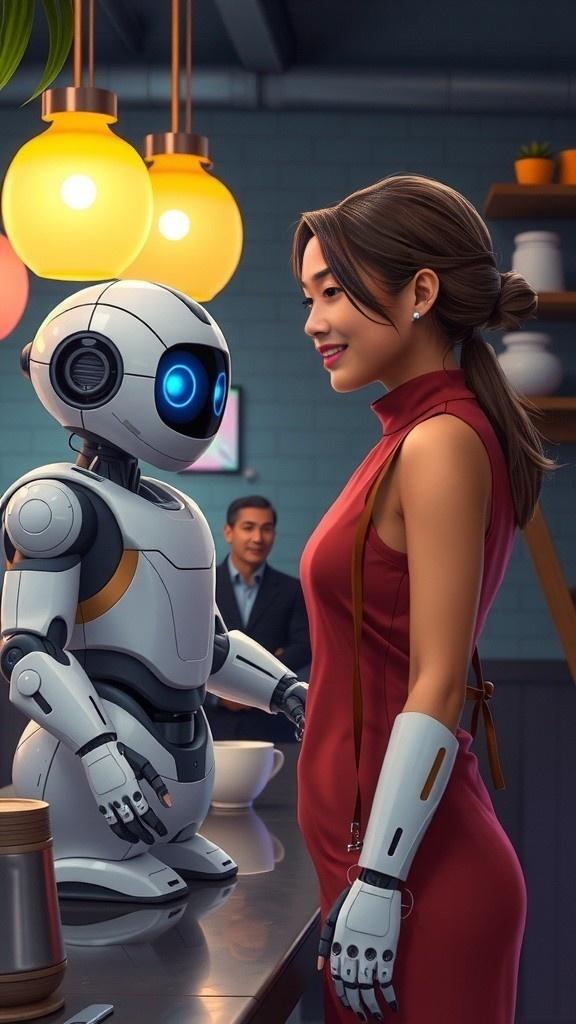 Robot Barista dan Inovasi AI di World Intelligence Expo 2024