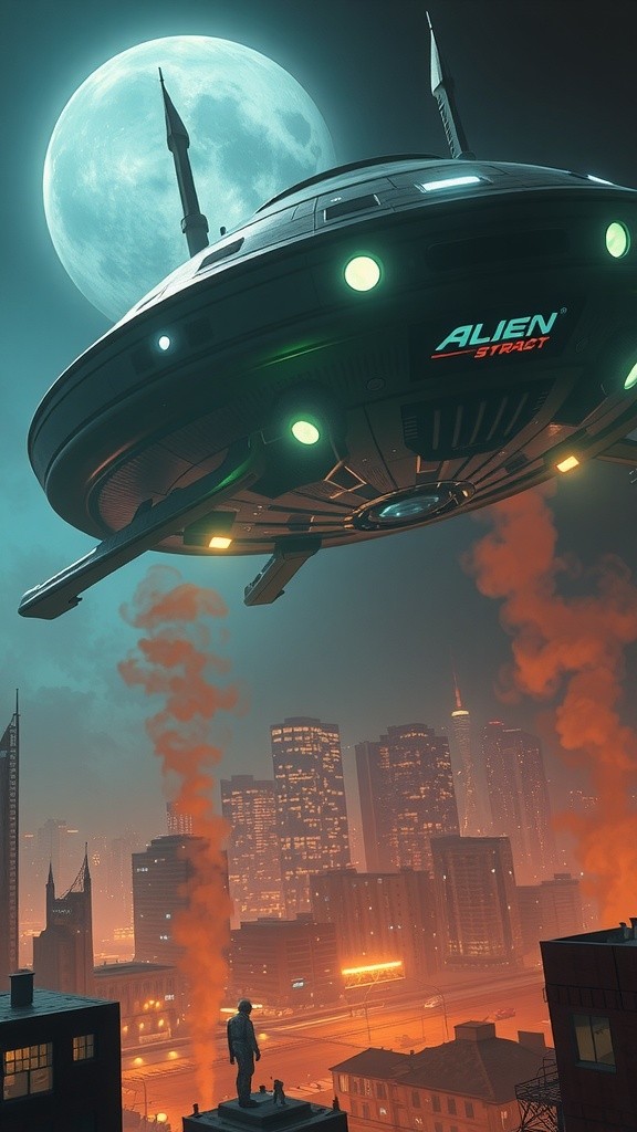Alien dan Tukang Parkir: Parkir Tanpa Mundur!