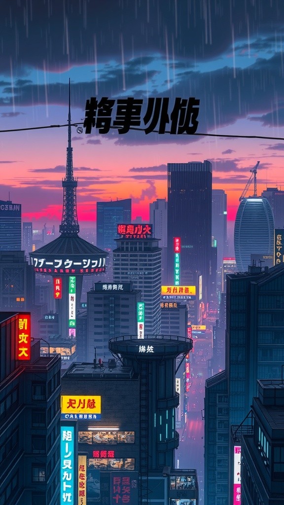 Neon Shadows: A Bladerunner Noir