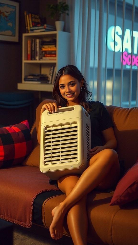 🔥 Beat the Heat with the 3-in-1 Portable Air Cooler!